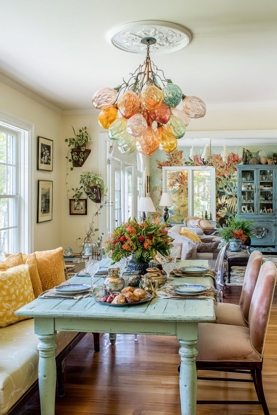 Whimsical dining room 